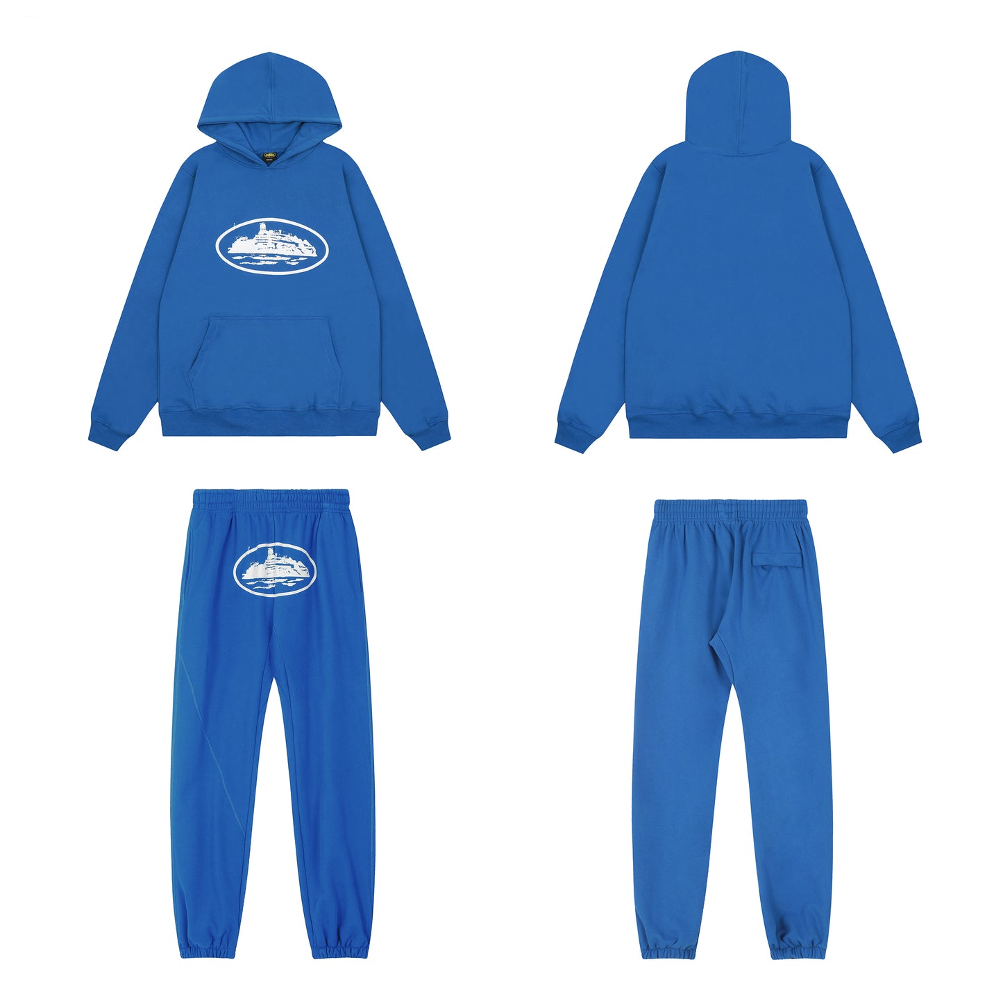Corteiz Cotton Hoodie Set