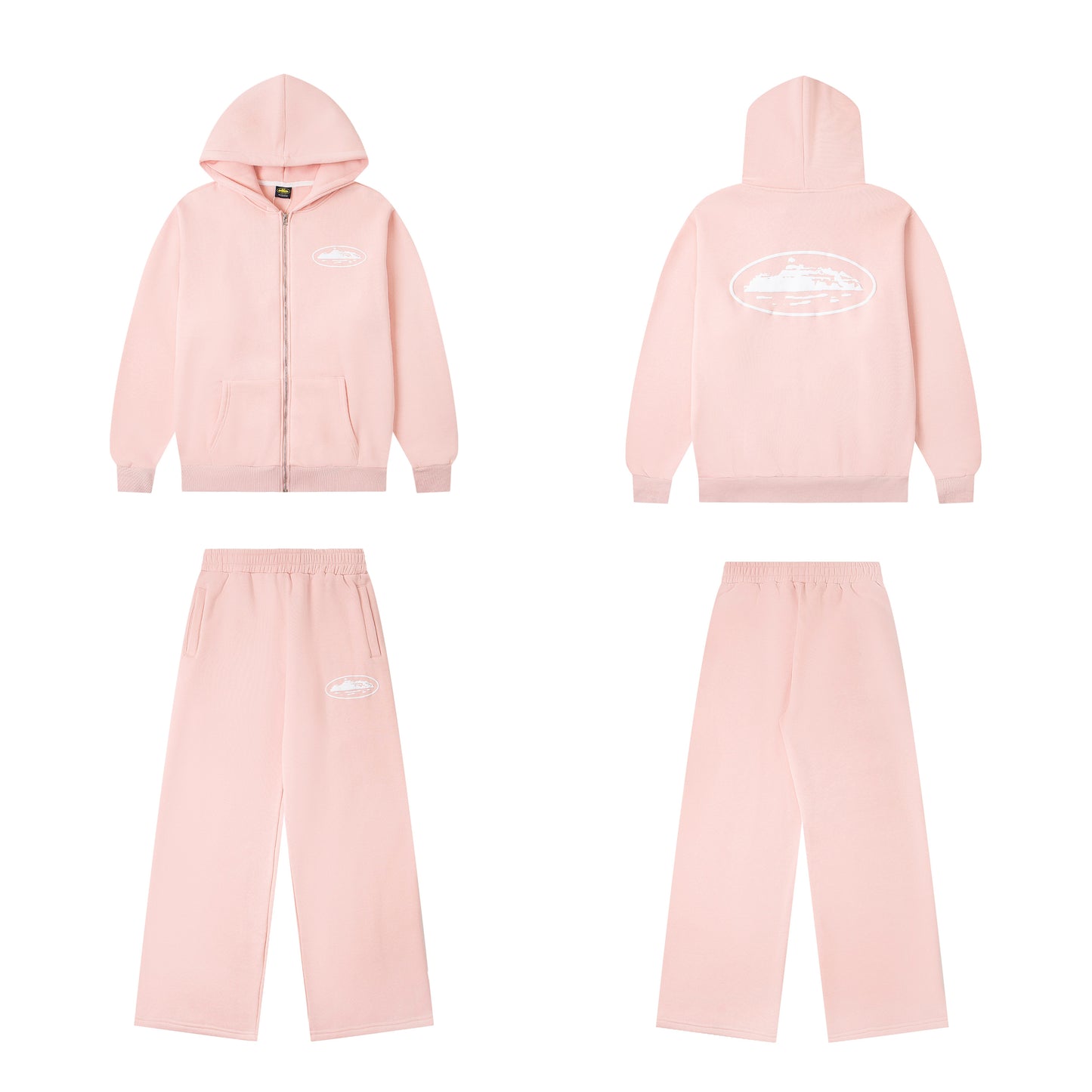 Corteiz Cotton Hooded Jacket Set