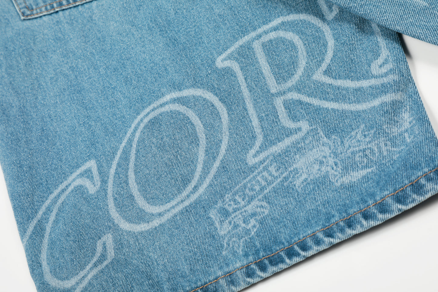 Corteiz Denim Shorts