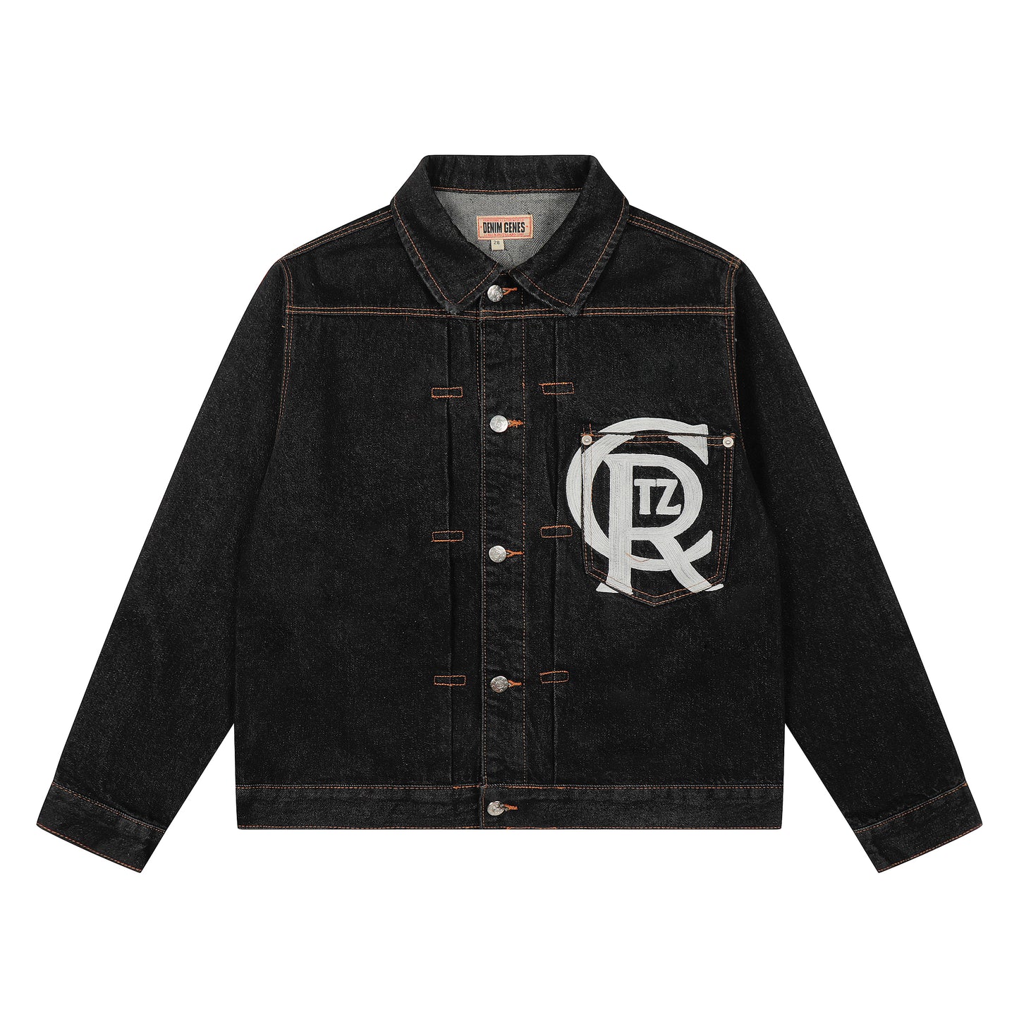 Corteiz Black Denim Jacket
