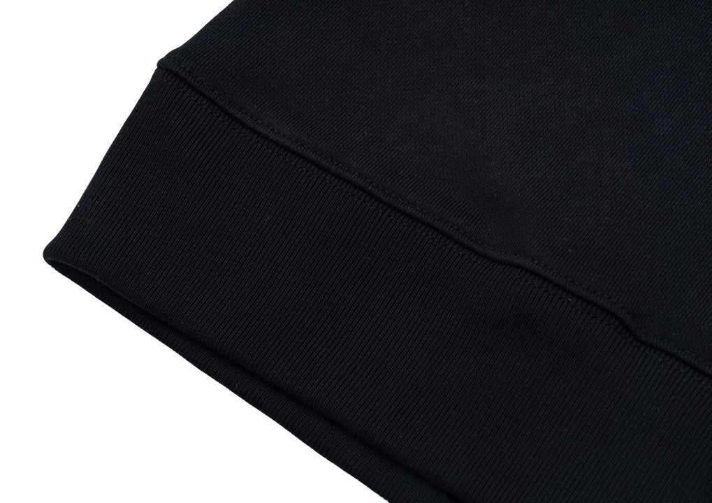Moncler Black/White Cotton Sweatshirt