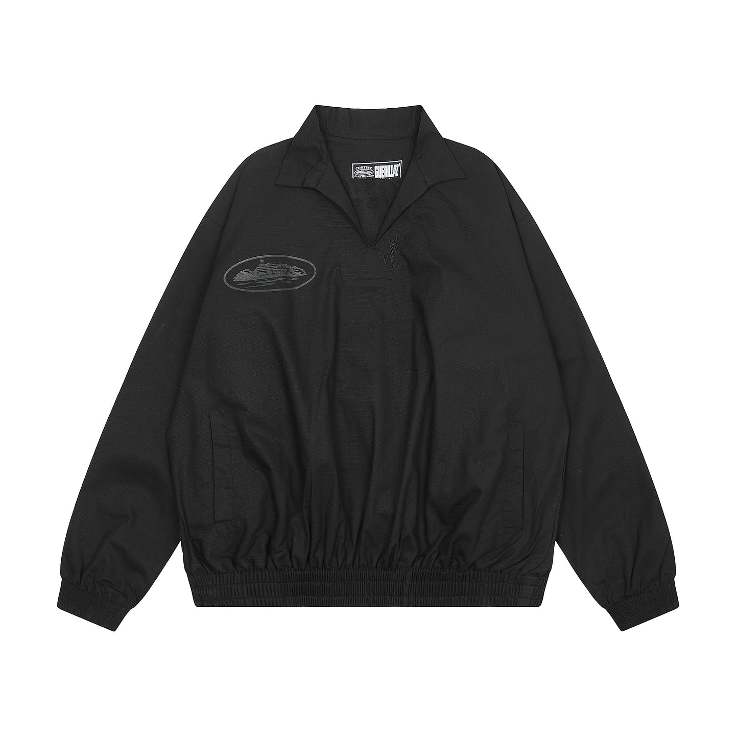 Corteiz Black Polos