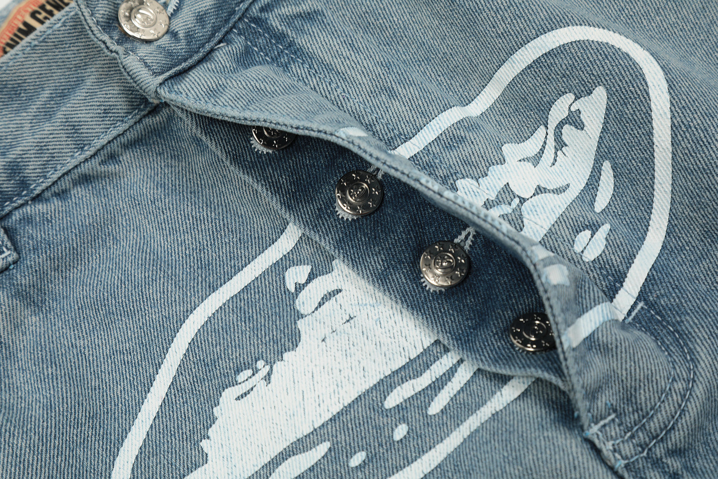 Corteiz Blue/Black Jeans