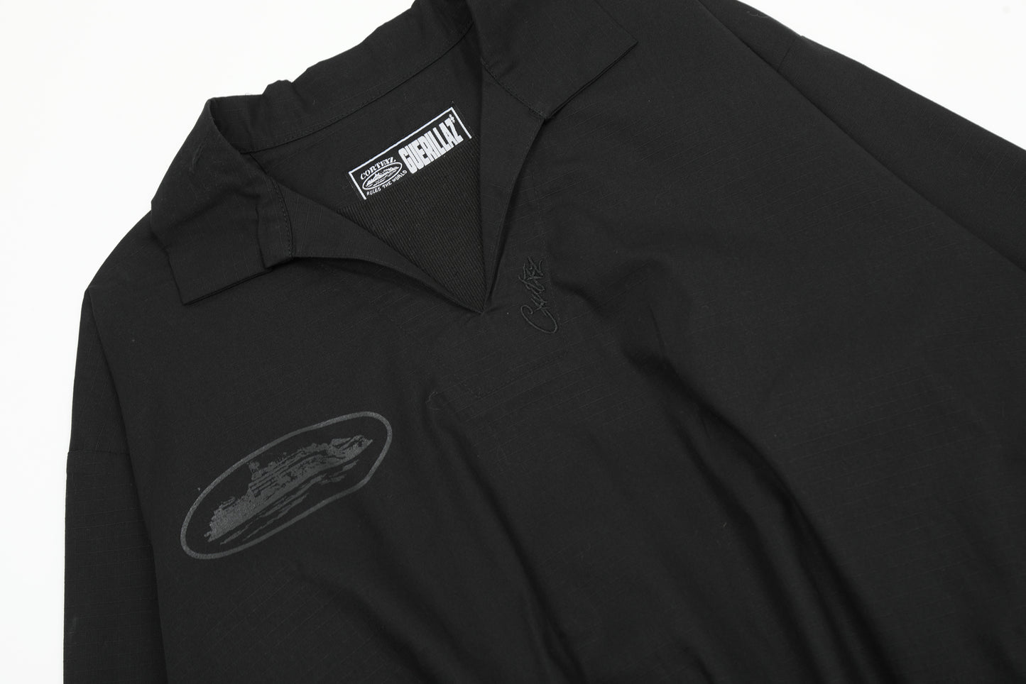 Corteiz Black Polos