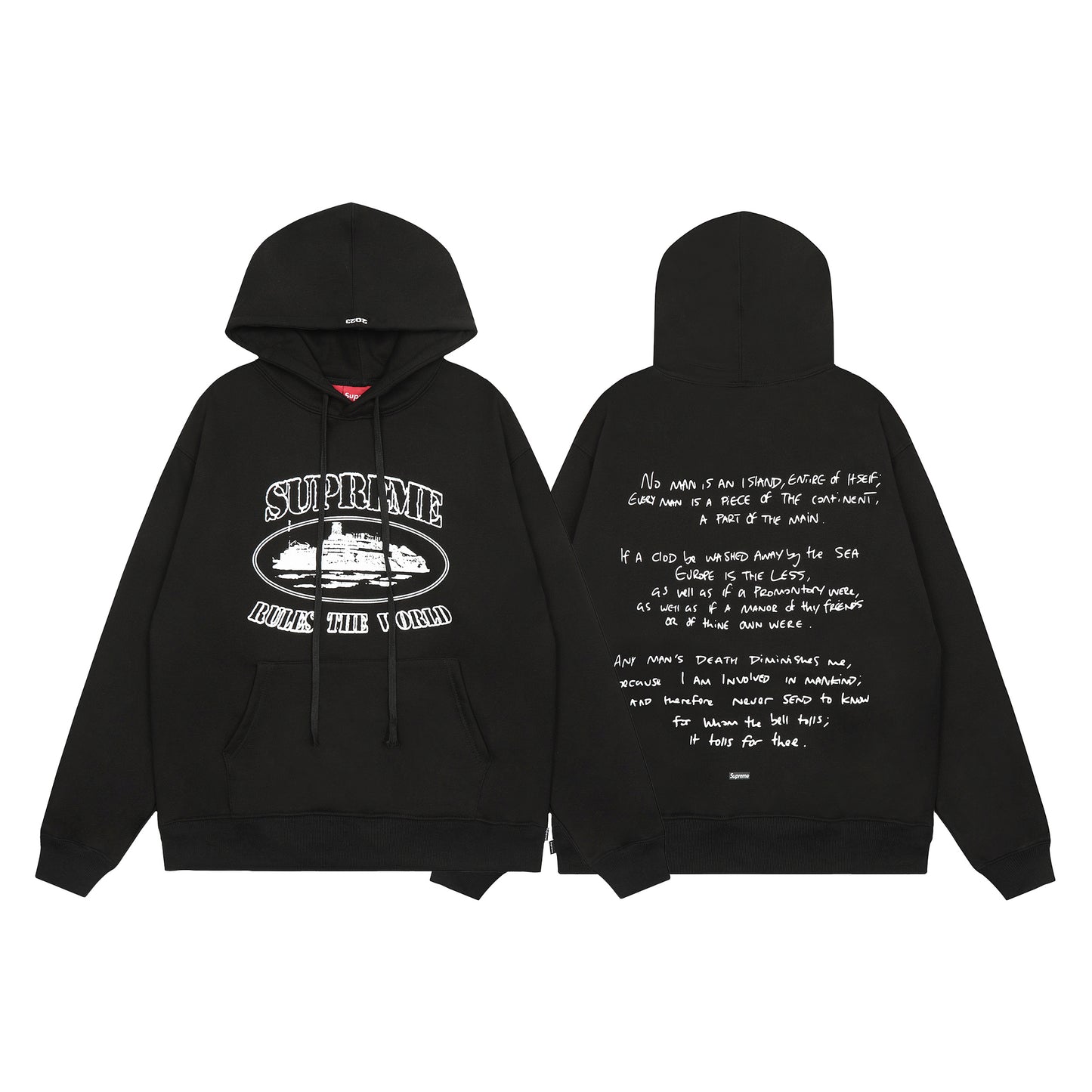 Corteiz X Supreme Cotton Hoodie