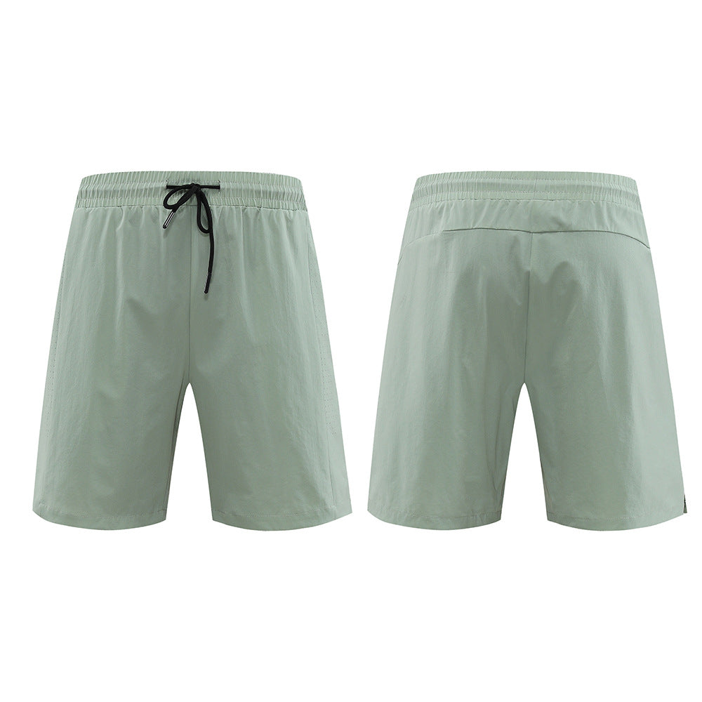 Quick-Drying Breathable Cooling Mid-thigh Shorts Green