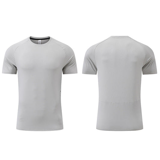 Quick-Drying Breathable Cooling Gray T-shirt