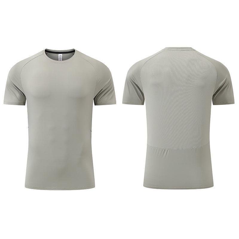 Quick-Drying Breathable Cooling Black T-shirt