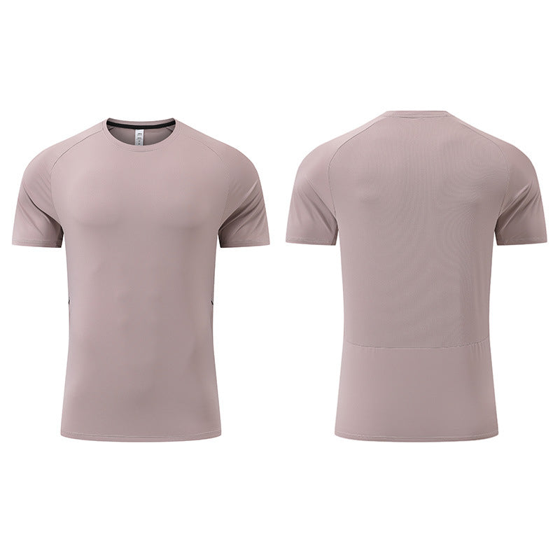 Quick-Drying Breathable Cooling Gray T-shirt