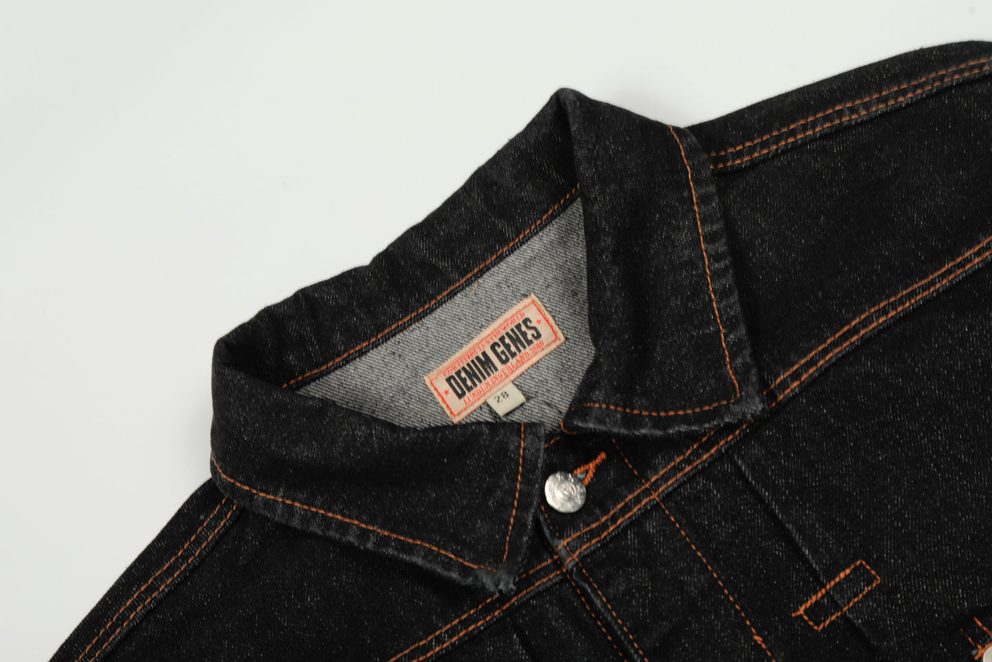 Corteiz Black Denim Jacket
