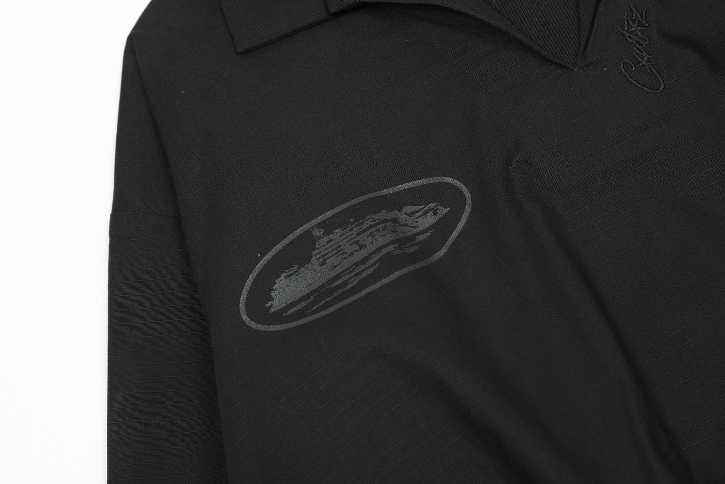 Corteiz Black Polos