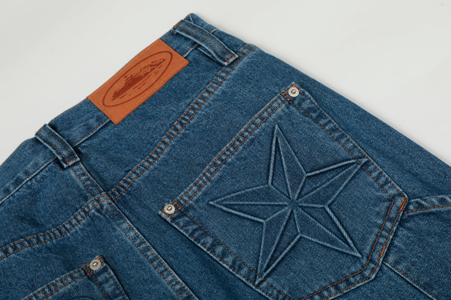 Corteiz Blue/Black Jeans