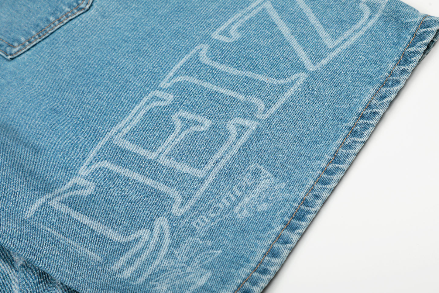 Corteiz Denim Shorts