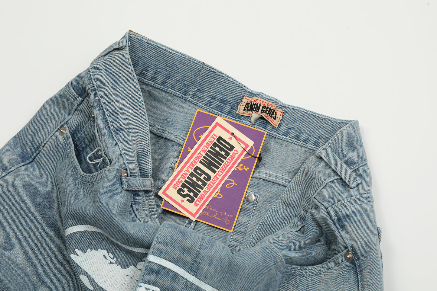 Corteiz Blue/Black Jeans