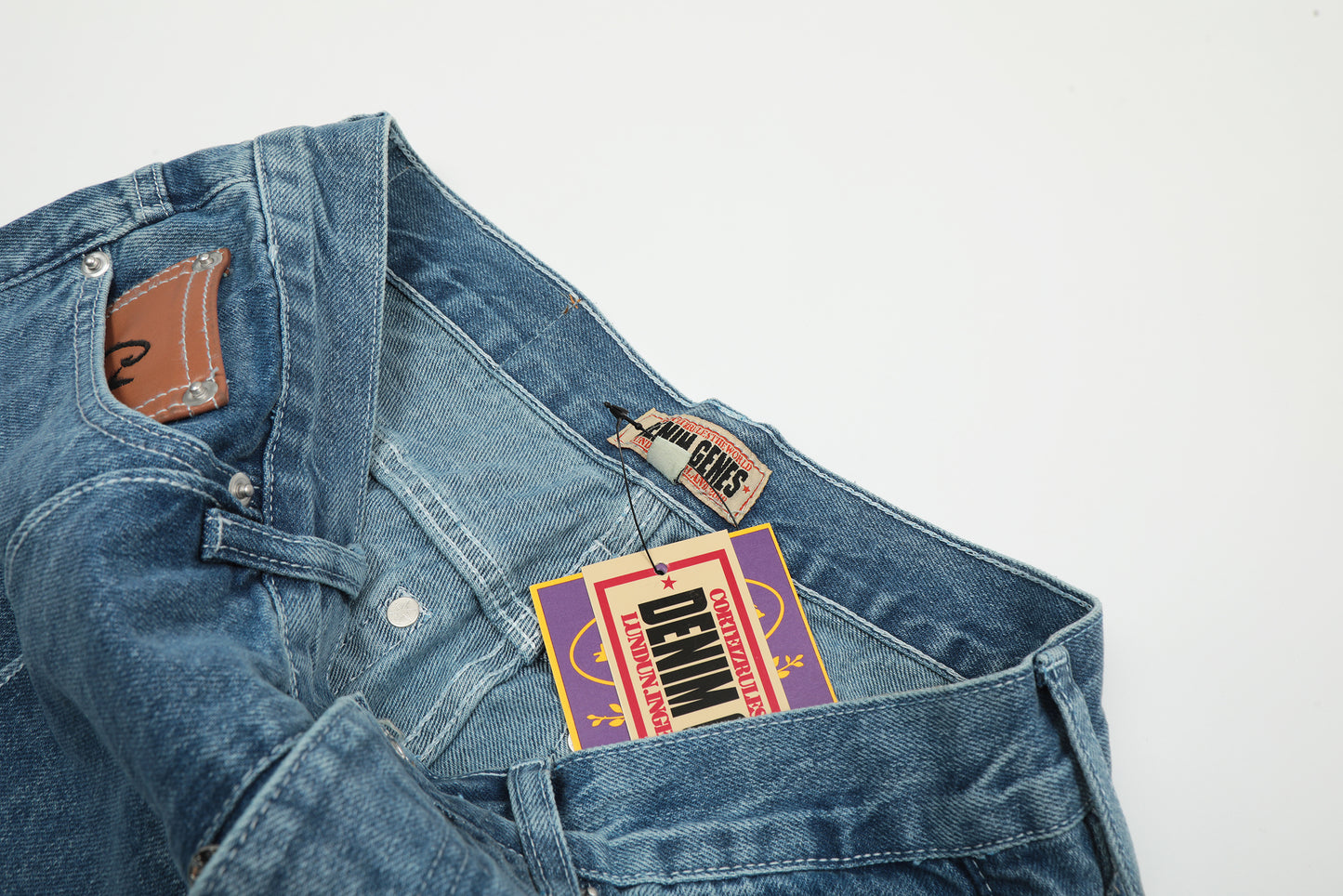 Corteiz Blue/Black/White/Gray Jeans