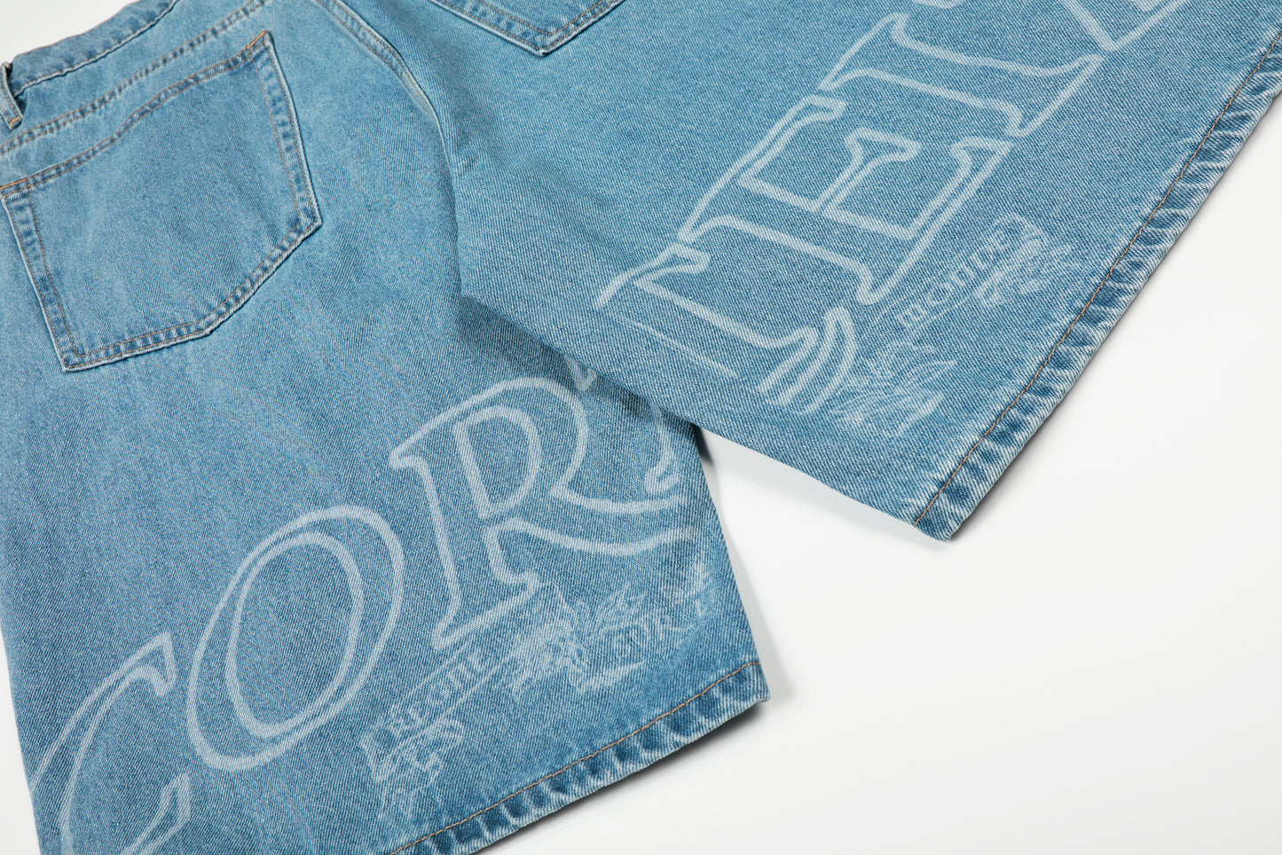 Corteiz Denim Shorts