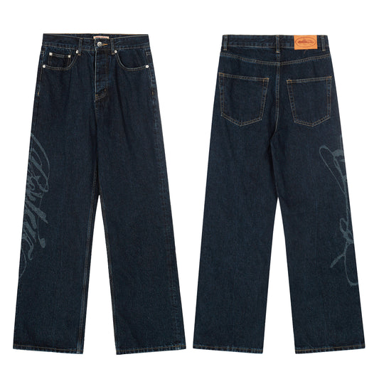 Corteiz Navy Jeans
