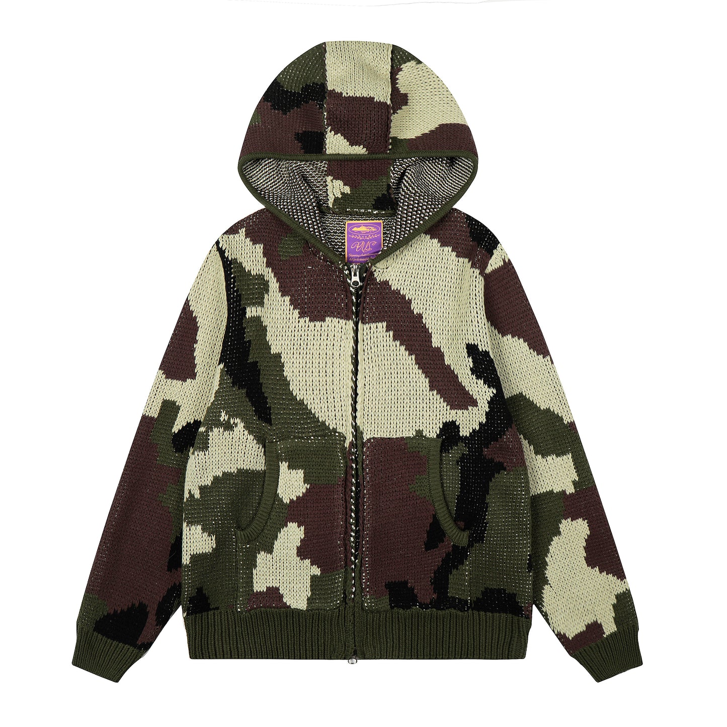 Corteiz Knit Hooded Jacket