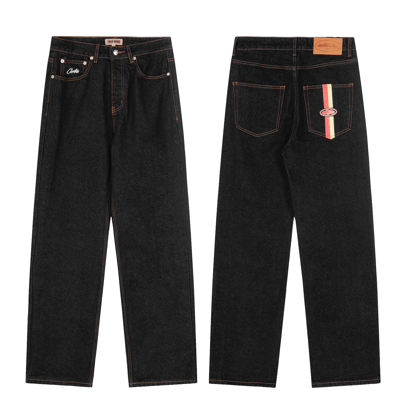 Corteiz Blue/Black Jeans