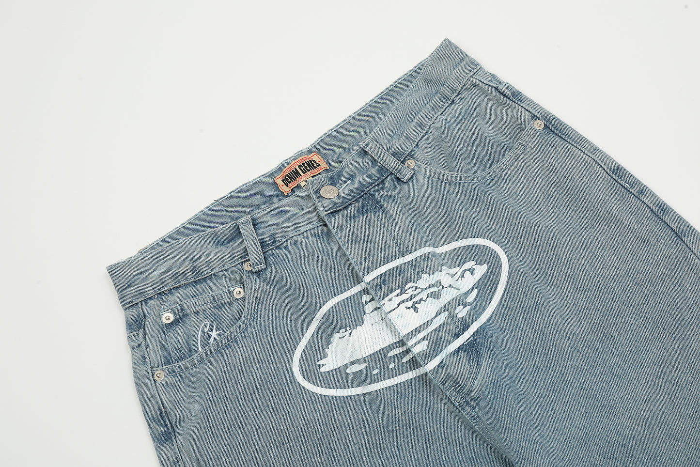Corteiz Blue/Black Jeans