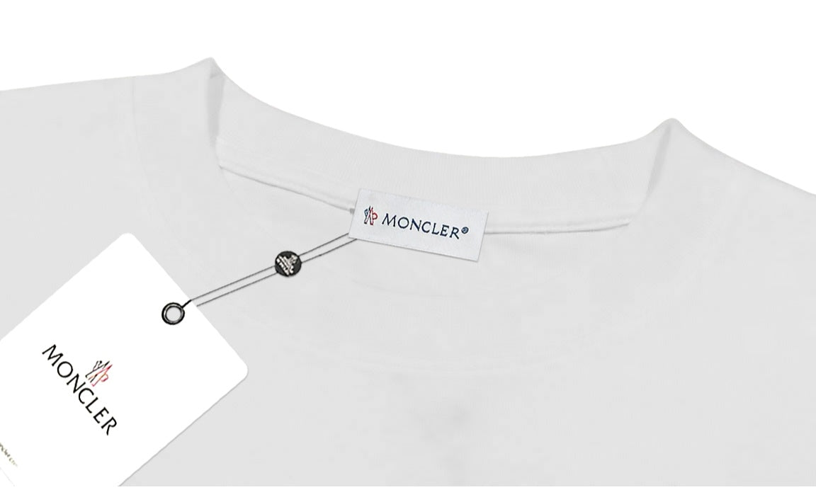 Moncler Black/White Cotton Sweatshirt