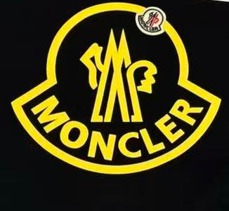 Moncler Black/White Cotton T-shirt