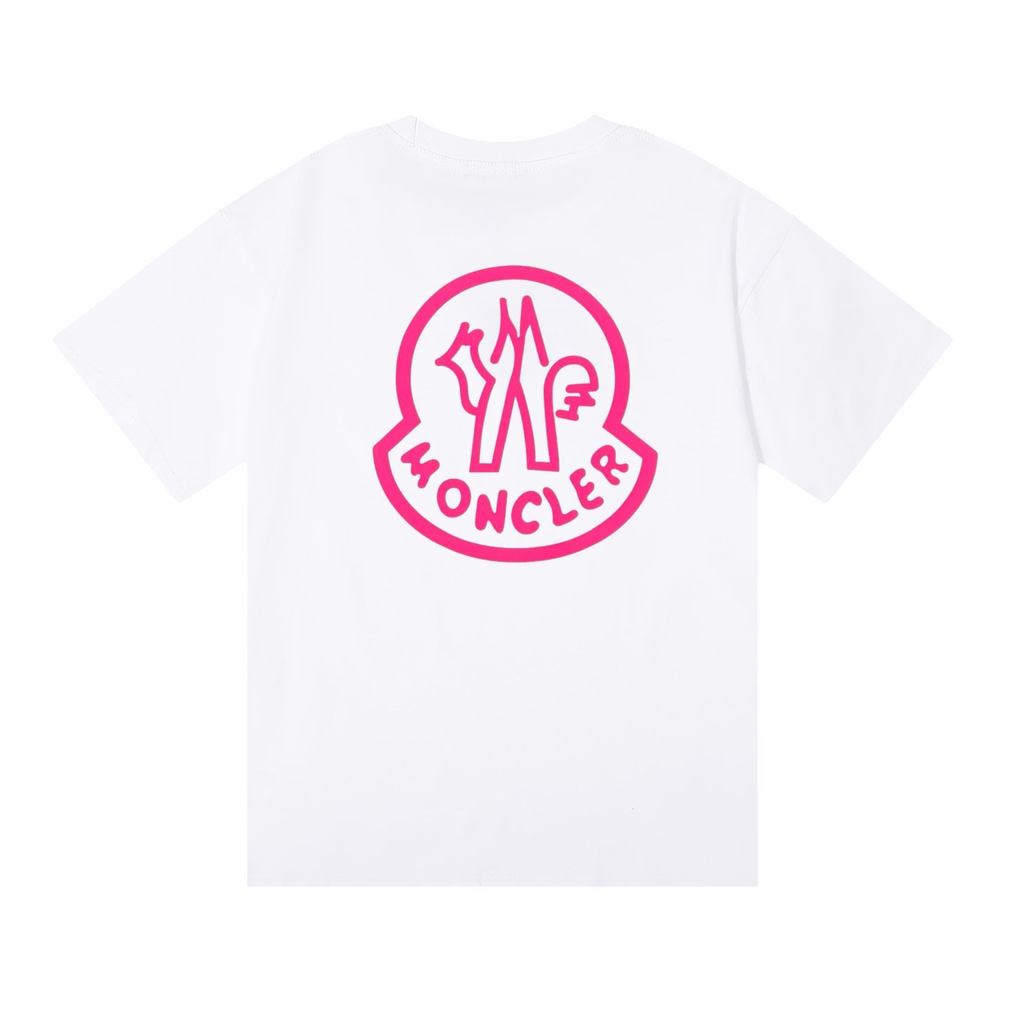 Moncler Black/White Cotton T-shirt