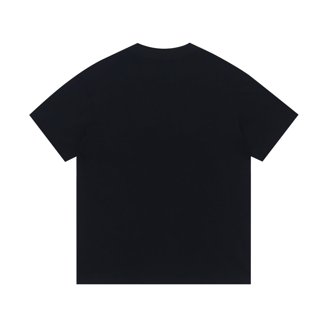 Moncler Black/White Cotton T-shirt