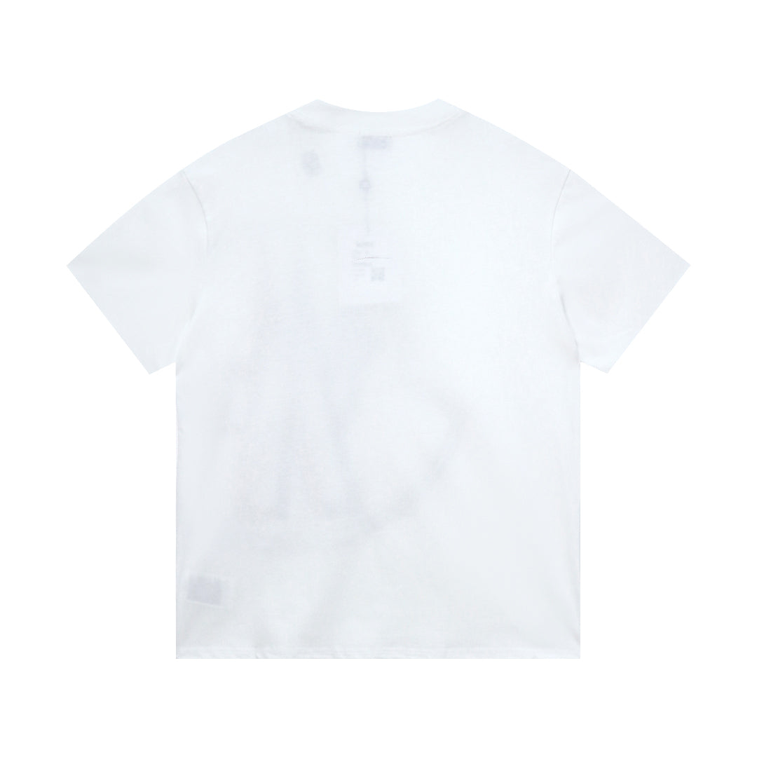 Moncler Black/White Cotton T-shirt