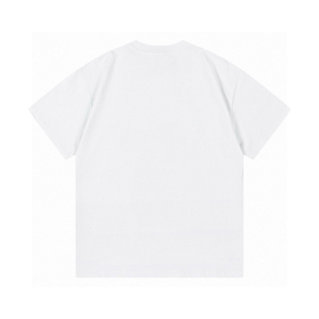 Moncler Black/White Cotton T-shirt