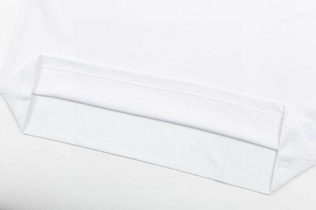 Moncler Black/White Cotton T-shirt