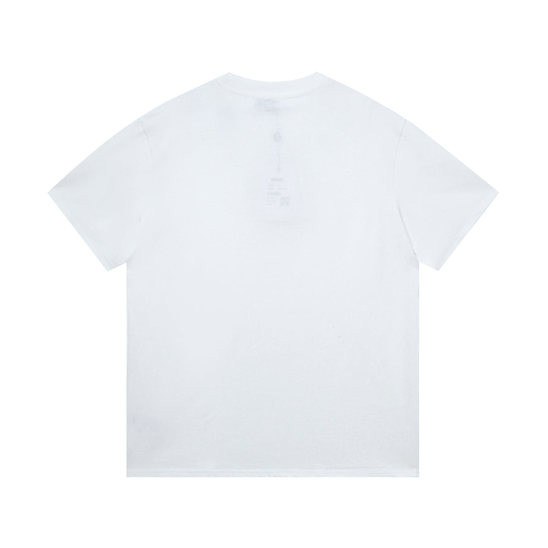 Moncler Black/White Cotton T-shirt