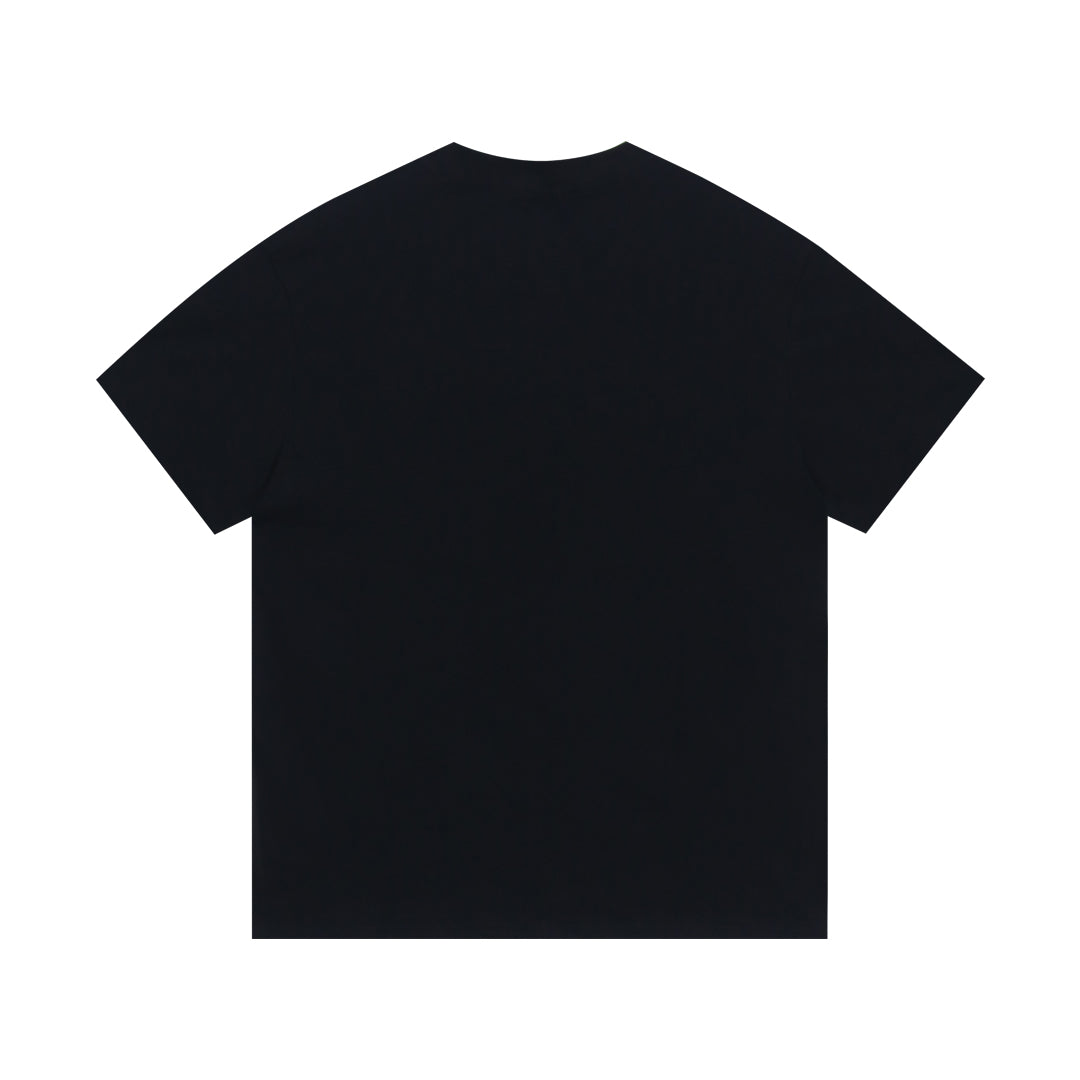 Moncler Black/White Cotton T-shirt