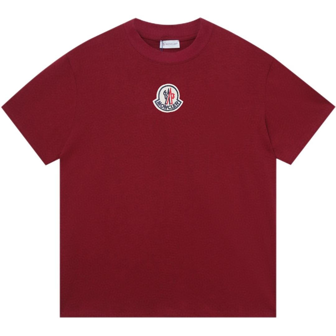 Moncler Black/White Cotton T-shirt
