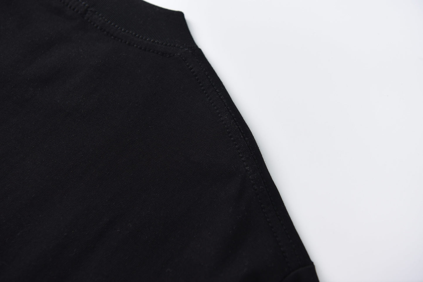 Moncler Black/White Cotton T-shirt