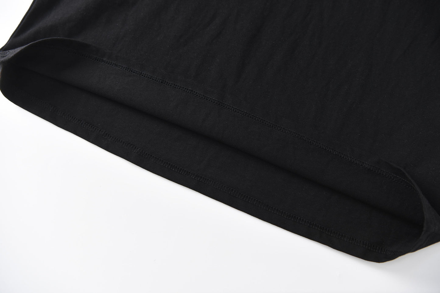Moncler Black/White Cotton T-shirt
