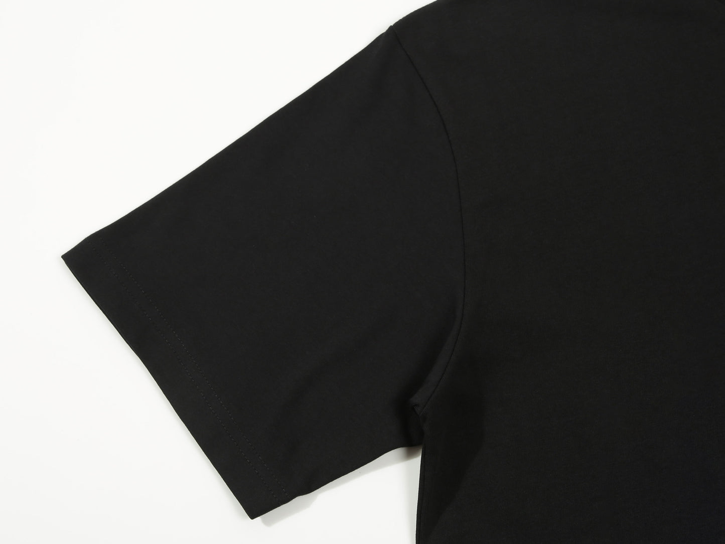 Moncler Black/White Cotton T-shirt
