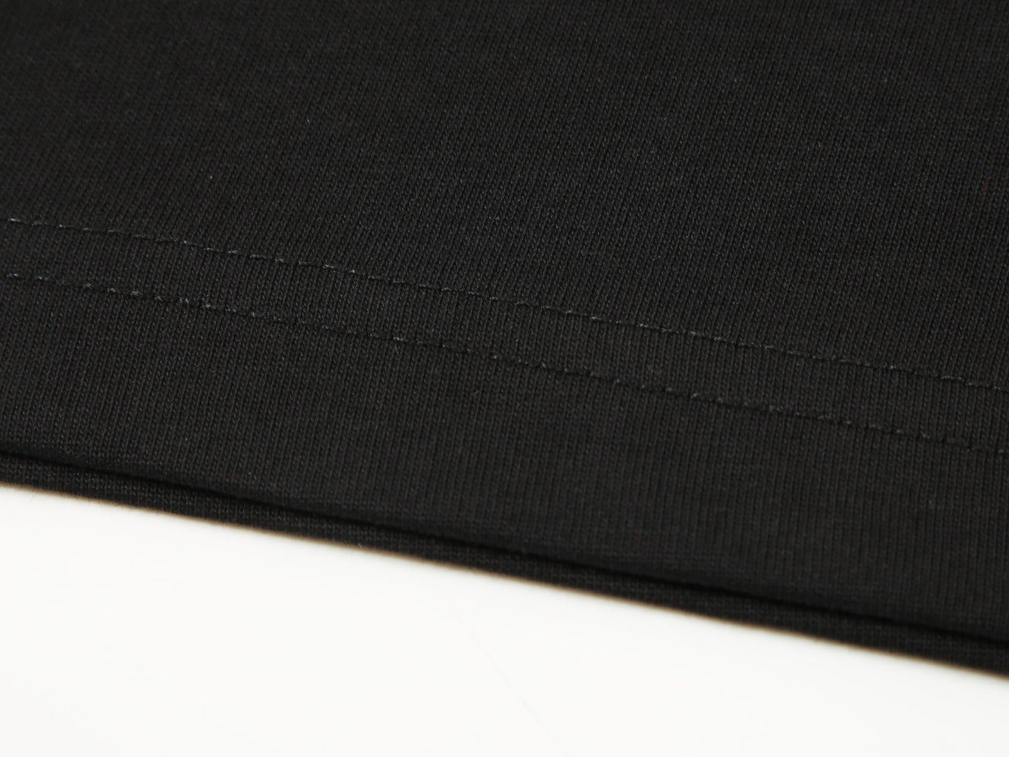Moncler Black/White Cotton T-shirt