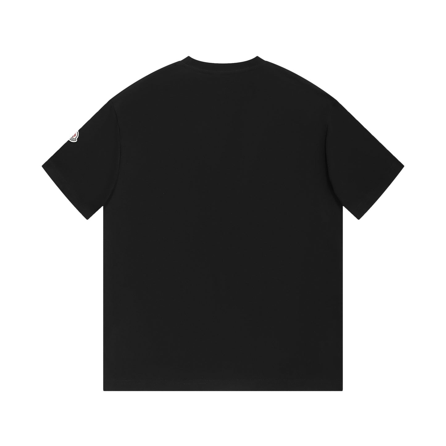 Moncler Black/White Cotton T-shirt