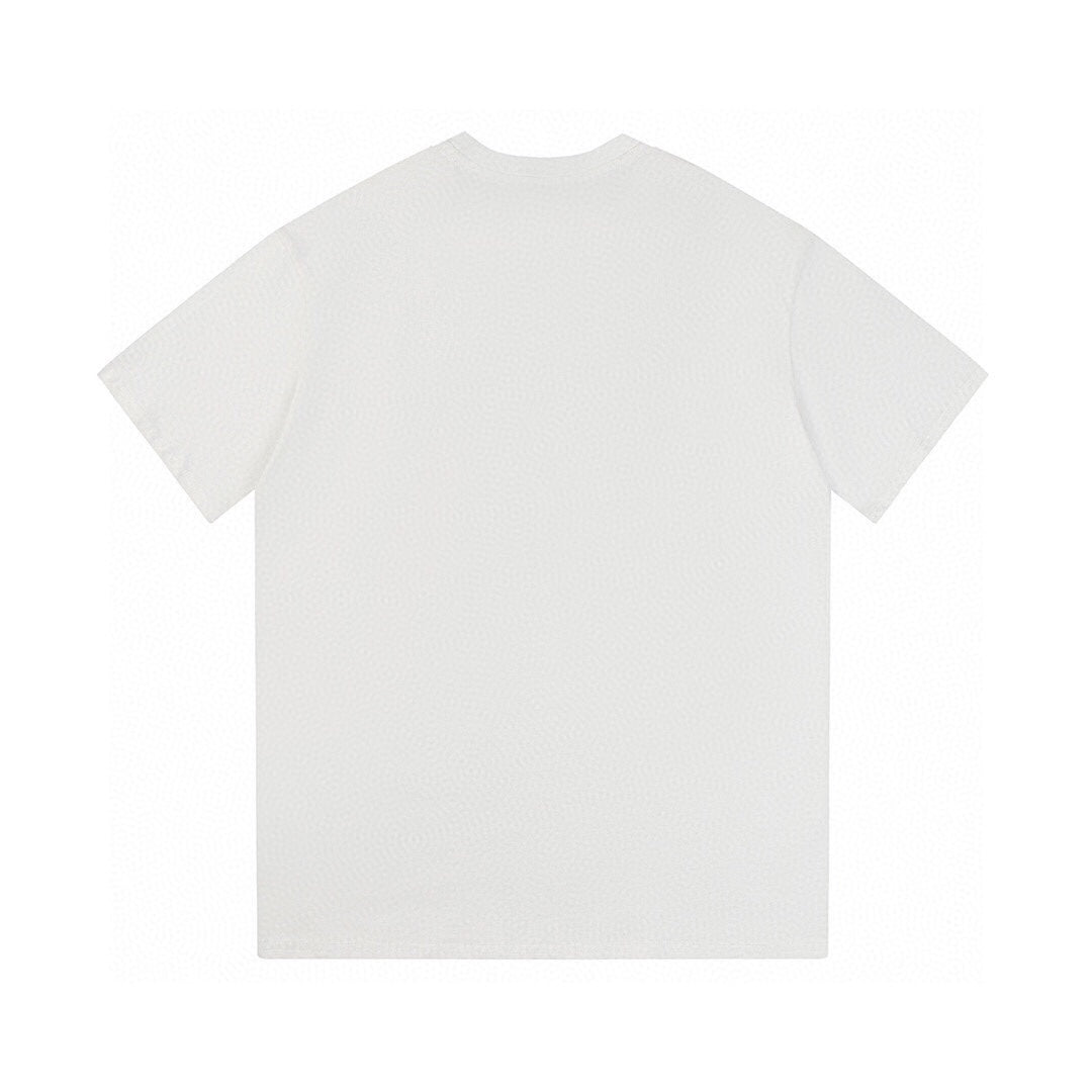 Moncler Black/White Cotton T-shirt