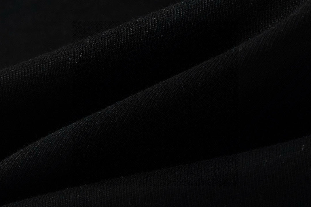 Moncler Black/White Cotton T-shirt