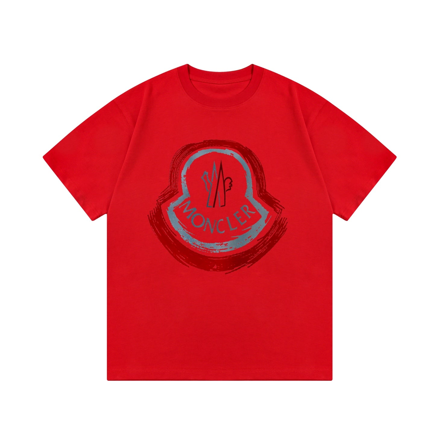 Moncler Black/White Cotton T-shirt