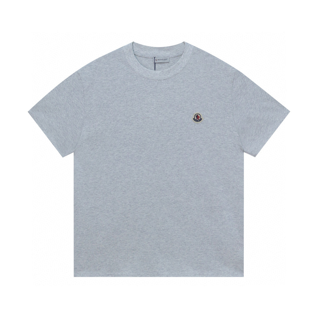 Moncler Black/White Cotton T-shirt