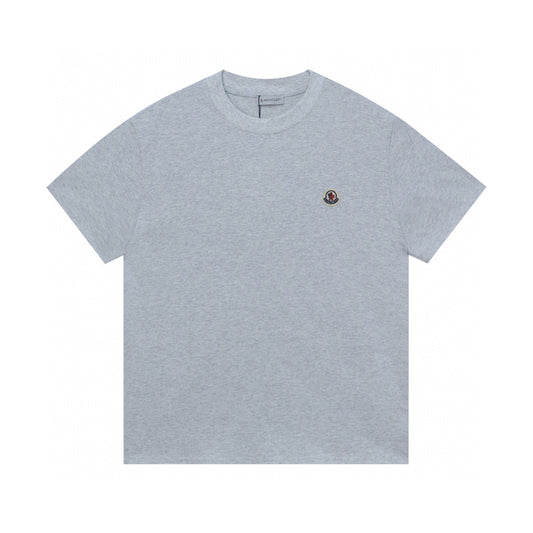 Moncler Black/White Cotton T-shirt