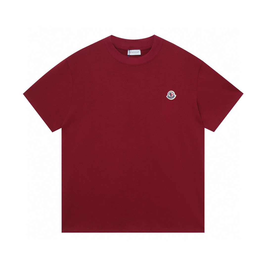 Moncler Black/White Cotton T-shirt
