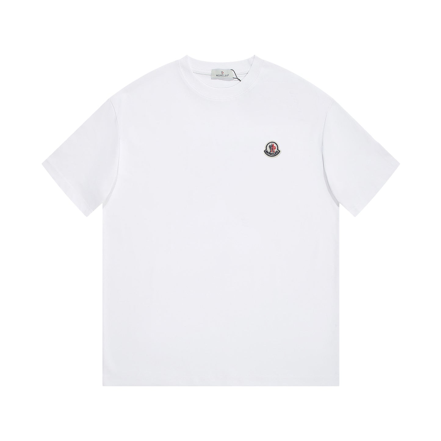 Moncler Black/White Cotton T-shirt