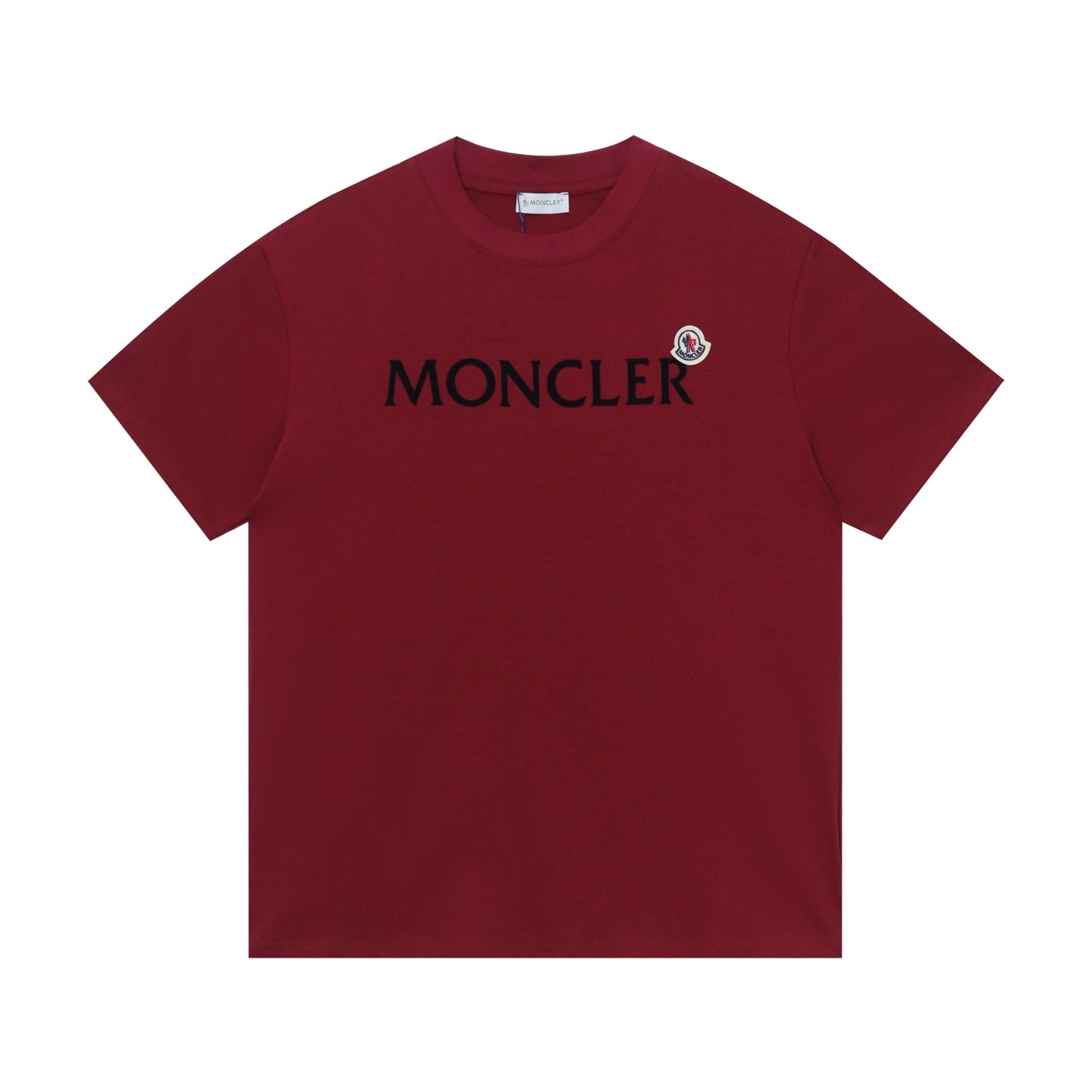 Moncler Black/White Cotton T-shirt
