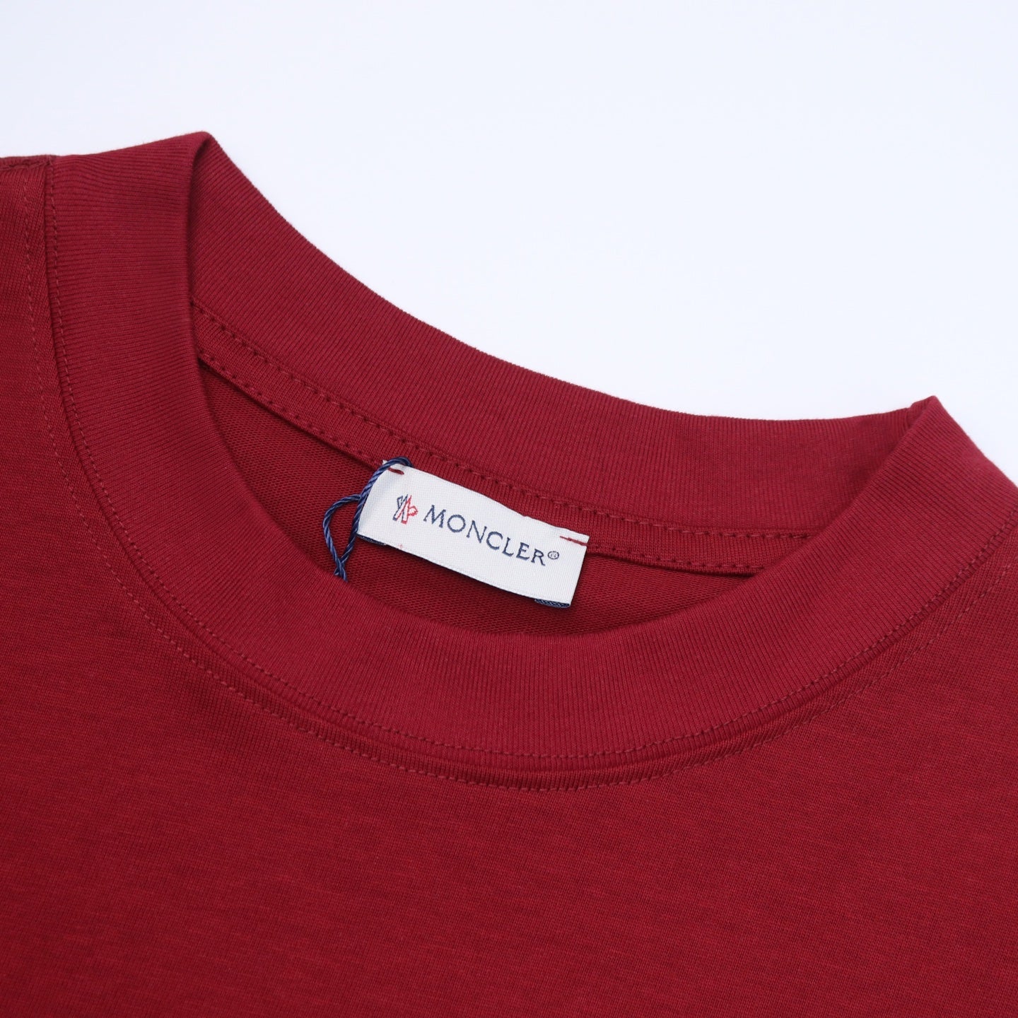 Moncler Black/White Cotton T-shirt