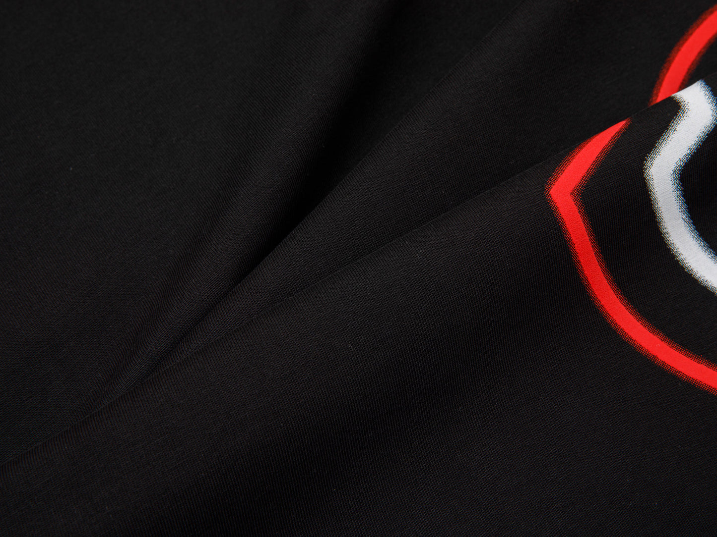 Moncler Black Cotton T-shirt