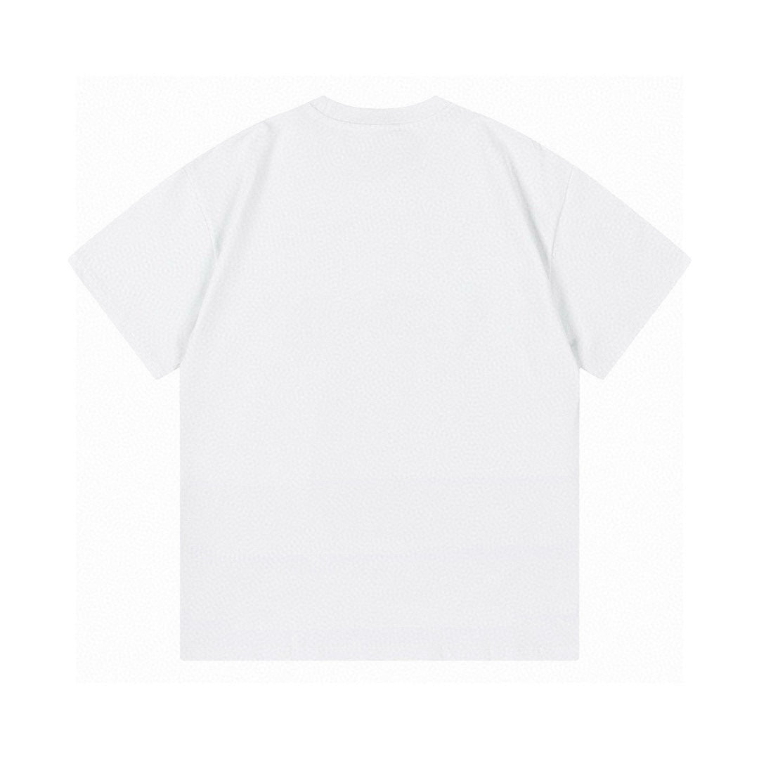 Moncler Black/White Cotton T-shirt